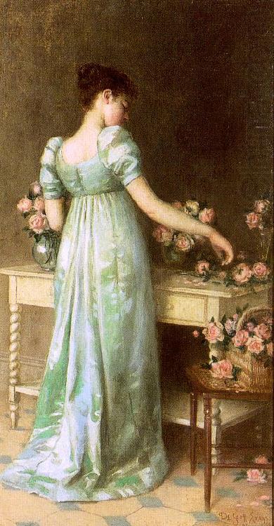 Arranging Roses, De Scott Evans